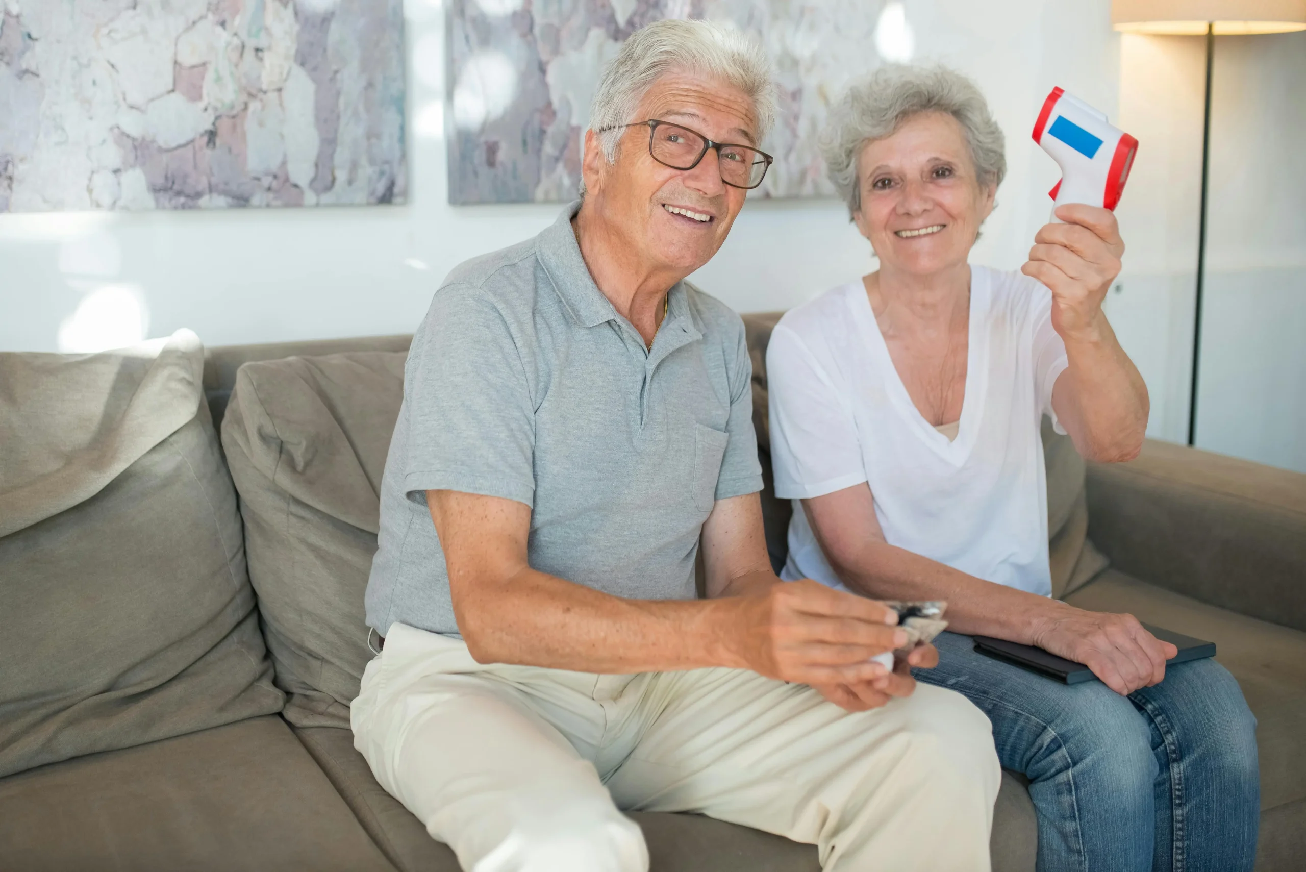 Calgary chronic illness support — older couple coping with long‑term health condition with professional psychological support