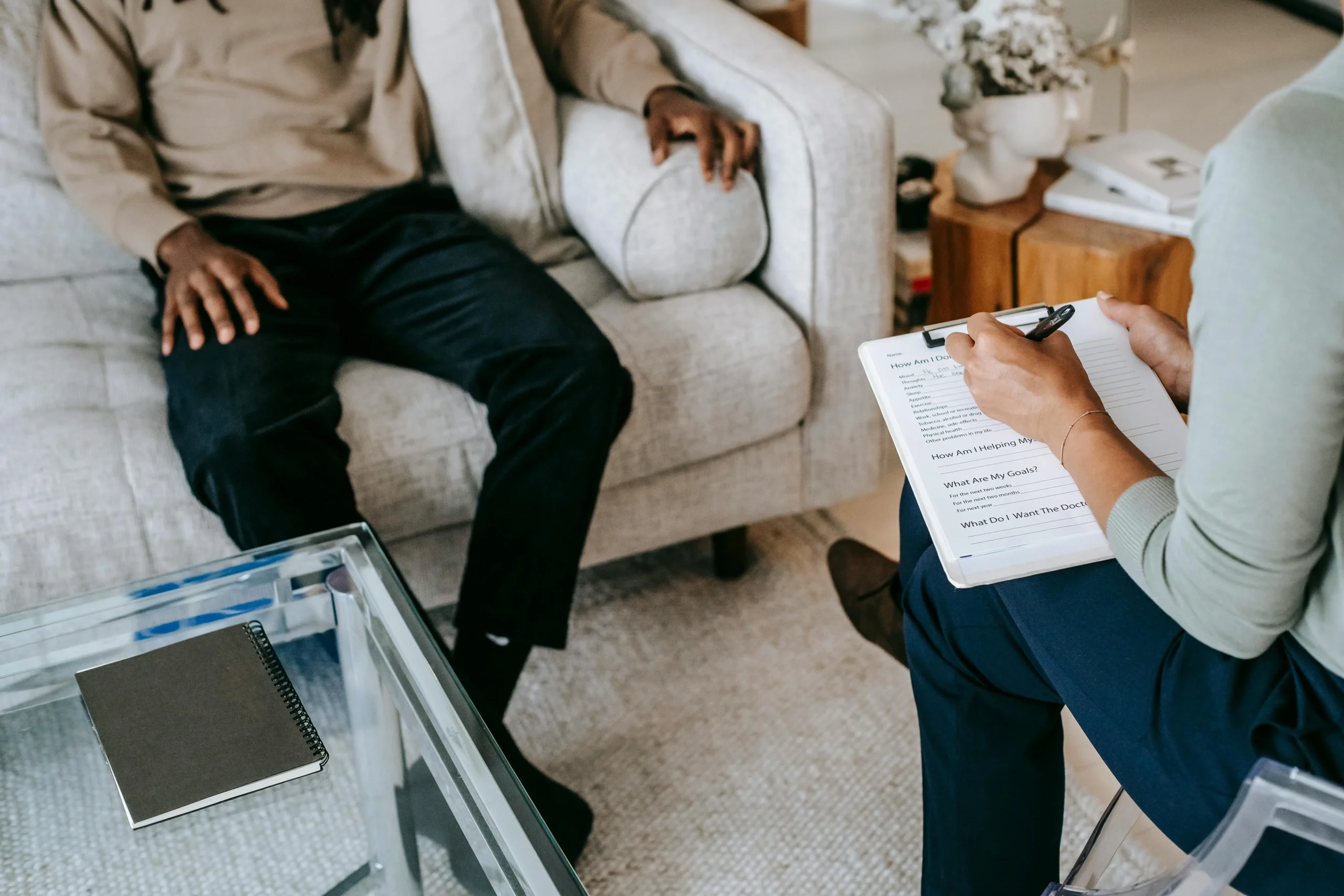 Experienced Calgary registered psychologist with client